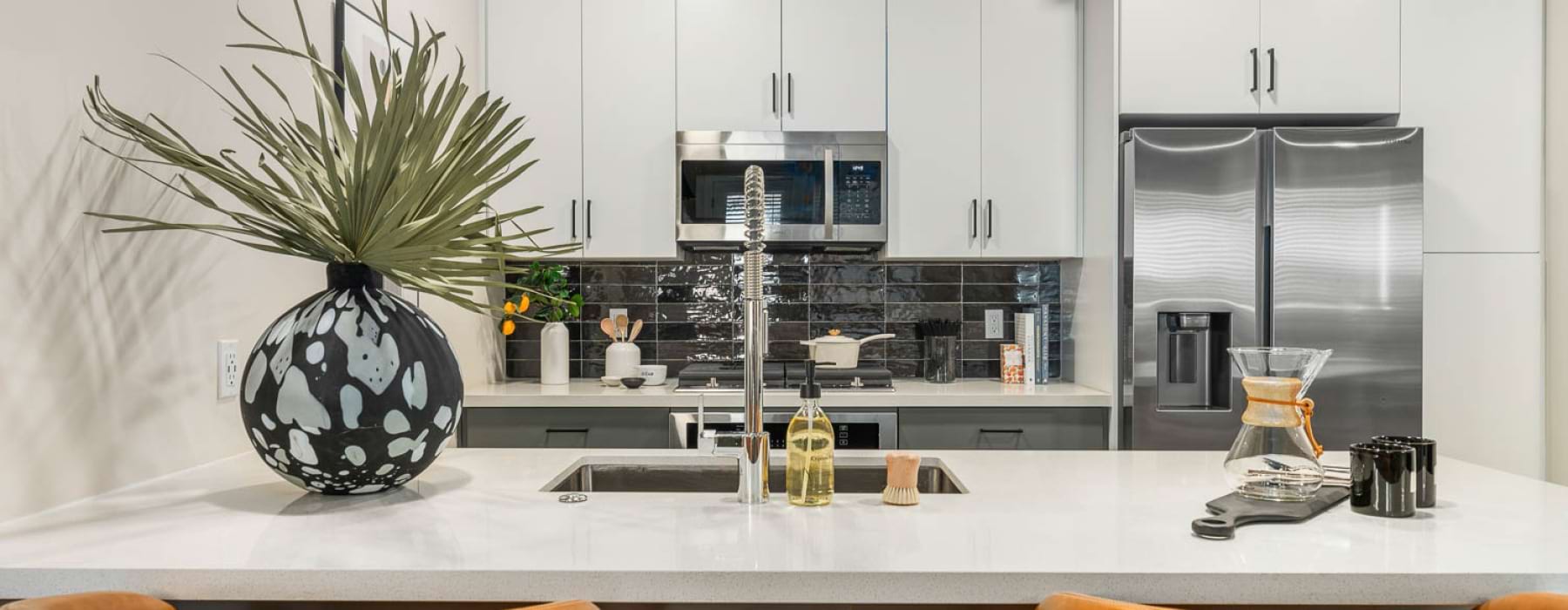 close up of kitchen